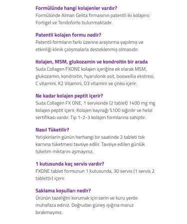 Water Collagen Fxone Type I-II-III Collagen 60 Tablets (Collagen -MSM - Glucosamine - Chondroitin - Boswellia extract) - Buy Online on GoSupps.com