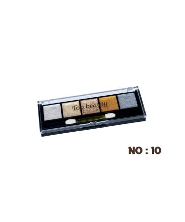 Top beauty Eye Makeup Palette Long-Lasting Eyeshadow with Sparkling and Bright Colors-Eyeshadow No:10