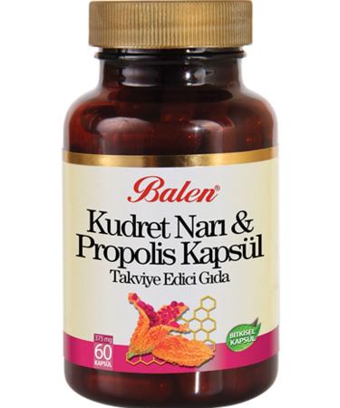 Balen Pomegranate - Propolis Capsule 375 Mg 60 Capsules