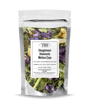 TOS The Organic Spices Mallow and Linden Lemon Balm Tea 100 gr (1st Quality)