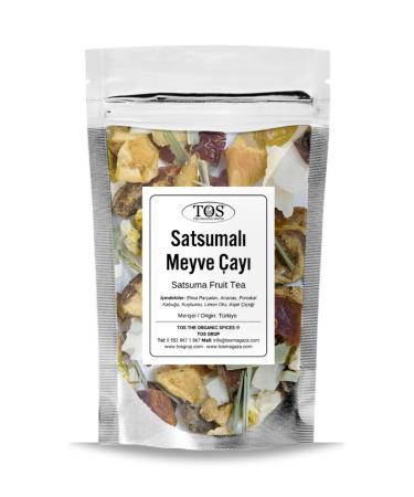 TOS The Organic Spices Satsuma Fruit Tea 250 gr (1st Quality) Satsuma Fruit Tea