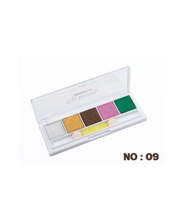 Top beauty Eye Makeup Palette Long-Lasting Eyeshadow with Sparkling and Bright Colors-Eyeshadow No:09 - Buy Online on GoSupps.com