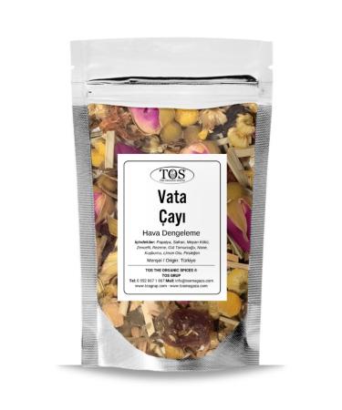 TOS The Organic Spices Vata (Air Balancing) Tea 100 gr (1st Quality) Vata (Air Balancing) Tea