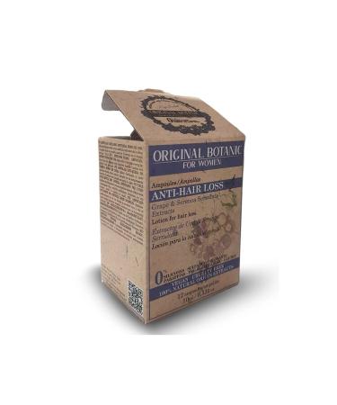 Original Botanic Anti-Loss Vegan Clinical Hair Care Ampoules Women 12x10ml - Buy Online on GoSupps.com