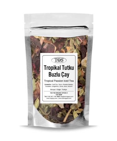 TOS The Organic Spices Tropical Passion Iced Tea 250 gr (1st Quality) Tropical Passion Iced Tea