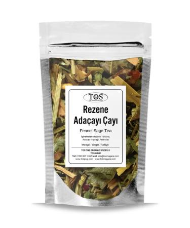 TOS The Organic Spices Fennel Sage Tea 100 gr (1st Quality) Fennel Sage Tea