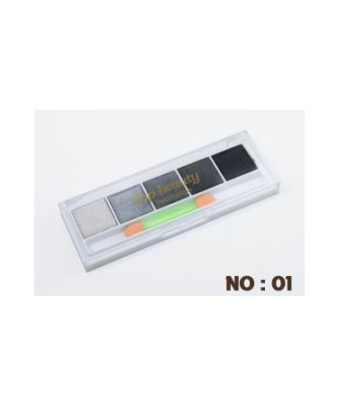 Top beauty Eye Makeup Palette Long-Lasting Eyeshadow with Sparkling and Bright Colors-Eyeshadow No:01