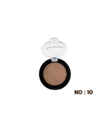 Top beauty Eye Makeup Shadow Single Shiny and Bright Long Lasting Copper-Eyeshadow No:10 - Buy Online on GoSupps.com