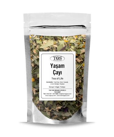 TOS The Organic Spices Life Tea 100 gr (1st Quality) Life Tea