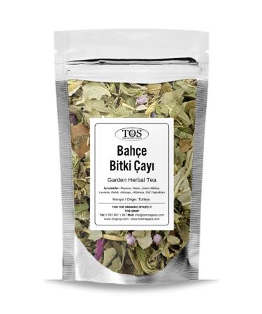 TOS The Organic Spices Garden Herbal Tea 250 gr (1st Quality) Garden Herbal Tea