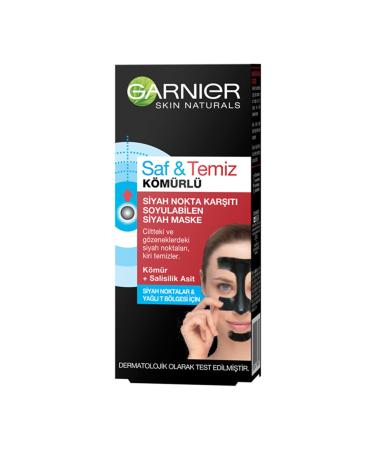 Garnier Brand: Charcoal Anti-Blackhead Peel-Off Mask 50 Ml 3600542168700 Category: Blackhead - Buy Online on GoSupps.com