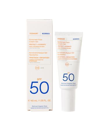 Korres Yoghurt Sunscreen (face) Spf50 40ml - Buy Online on GoSupps.com