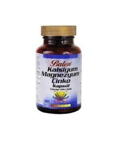 Balen Calcium Magnesium Zinc Capsule - Buy Online on GoSupps.com