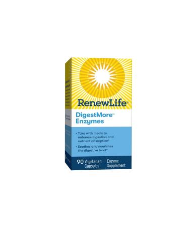 Renew Life Digestmore Enzymes 90 Capsules