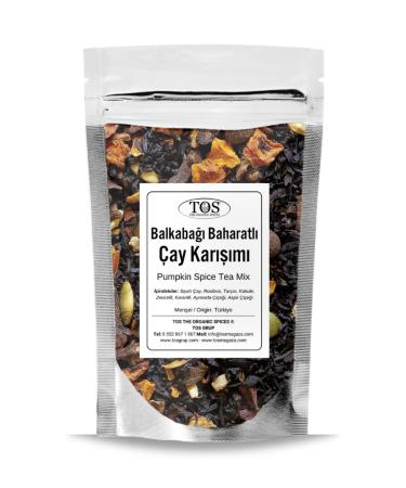 TOS The Organic Spices Pumpkin Spice Tea Blend 100 gr (1. Quality) Pumpkin Spice Tea Blend