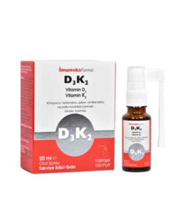 NOVAFACE STD muneks D3 K2 Vitamin Spray 20 ml (SINGLE)
