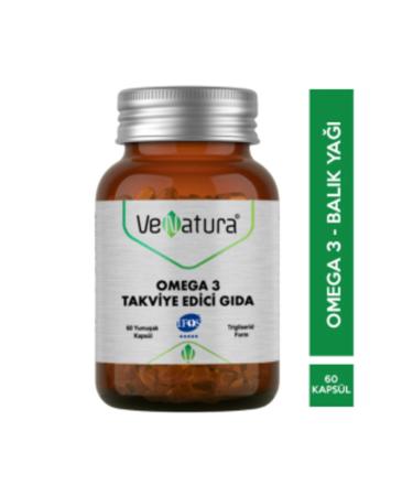 NOVAFACE STD Venatura Omega 3 60 Softgel Fish Oil Supplement (SINGLE)