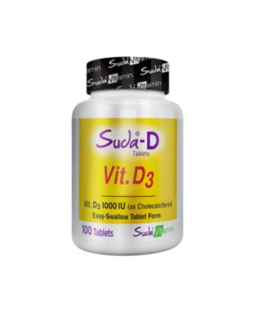 NOVAFACE STD Vitamin D3 1000 IU 100 Tablets in Water (SINGLE)