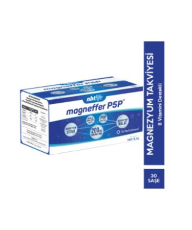 NBT STD NBT Life Magneffer P5P 30 Stick Sachet Magnesium Supplement (SINGLE)