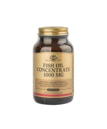 NOVAFACE STD Solgar Fish Oil Concentrate 1000mg 60 Capsules (SINGLE)