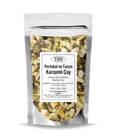 TOS The Organic Spices Orange and Cinnamon Tea Blend 250 gr (1st Quality)