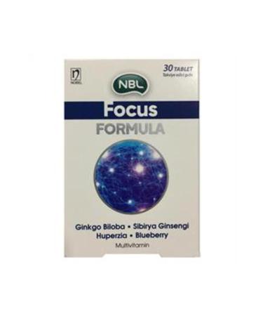 NOVAFACE STD NBL Focus Formula Food Supplement 30 Tablets (SINGLE)