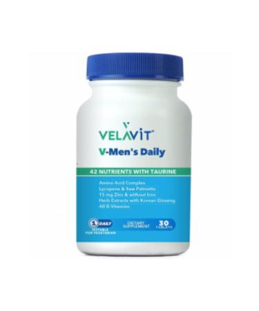 NOVAFACE STD Velavit V Mens Daily Food Supplement 30 Tablets (SINGLE)