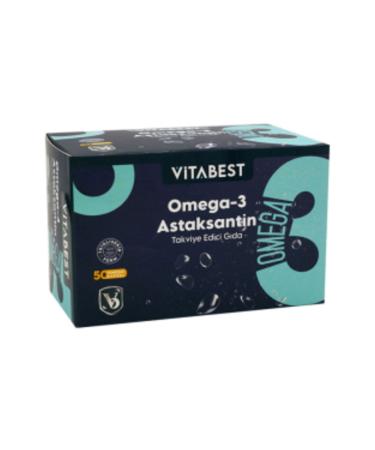 NOVAFACE STD Vitabest Omega 3 Astaxanthin 50 Softgels (SINGLE)
