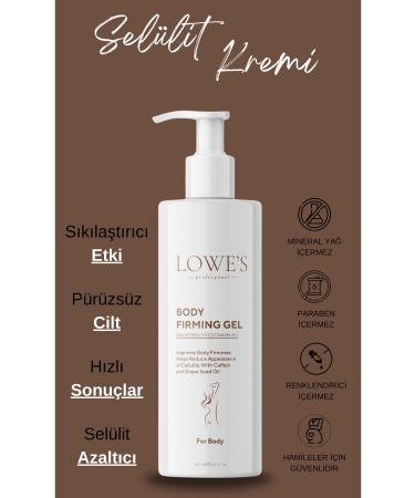Cosmetics LOWE'S Pre- and Post-Pregnancy Stretch Marks and Cellulite Care Cream - Against Weight Changes 250 ml - Buy Online on GoSupps.com