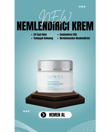 Cosmetics LOWE'S Madecassoside Intensive Repair and Moisturizing Skin Barrier Protective Cream - 50 ml - Buy Online on GoSupps.com
