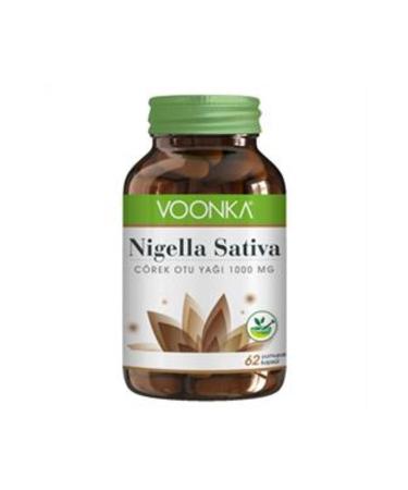 NOVAFACE STD Voonka Nigella Sativa Black Cumin Oil 1000Mg 62 Capsules (SINGLE)