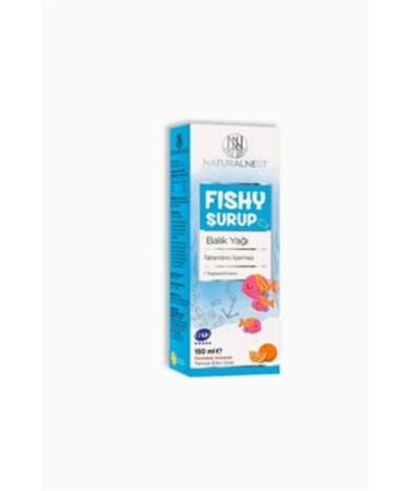 Natural STD Natural Nest Fishy Fish Oil Syrup 150 ml (SINGLE)