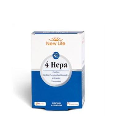 NOVAFACE STD New Life 4 HEPA Food Supplement 30 Capsules (SINGLE)