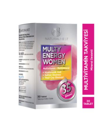 Natural Nest STD Naturalnest Multy Energy Women 30 Tablets (SINGLE)