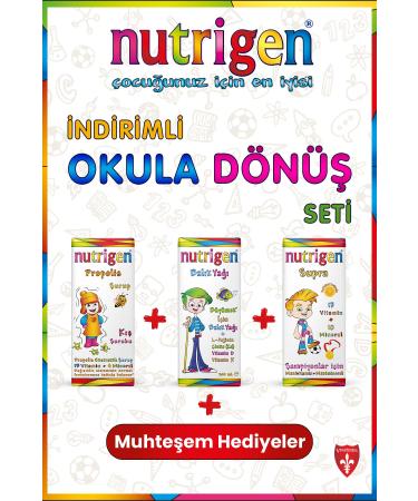 Nutrigen Back to School Set Propolis Fish Supra - Buy Online on GoSupps.com