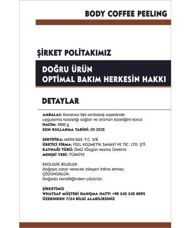 PENTA FEEL Anti-Cellulite Ingrown & Strawberry Leg Repair Coffee Body Care Peeling 1kg. - Buy Online on GoSupps.com