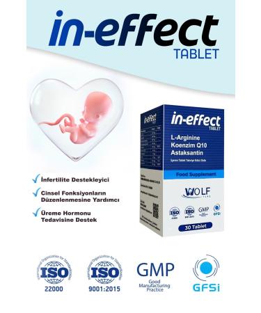 Wolf In Effect Food Supplement Triple Infertility Arginine Coenzymeq10 Astaxanthin Zinc Selenium... Wlf34 - Buy Online on GoSupps.com