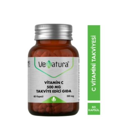 NOVAFACE STD Venatura Vitamin C 500 MG 60 Capsules (SINGLE)