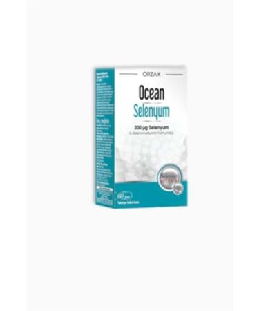 Orzax Ocean Selenium 200 Mcg 60 Tablets