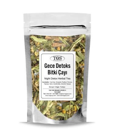 TOS The Organic Spices Night Detox Herbal Tea 100 gr (1st Quality) Night Detox Herbal Tea