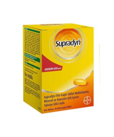 NOVAFACE STD Supradyn Coenzyme Q10 30 Tablets Food Supplement (SINGLE)