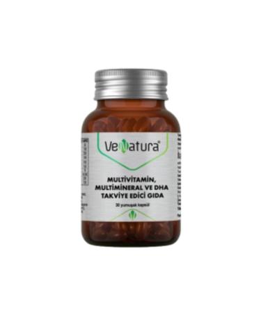 NOVAFACE STD Venatura Multivitamin Multimineral and DHA 30 Capsules (SINGLE)
