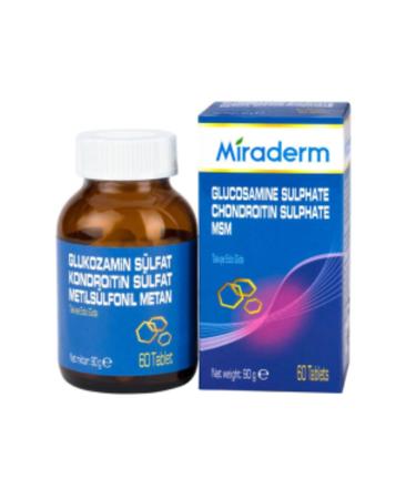 NOVAFACE STD Miraderm Glucosamine 60 Tablets (SINGLE)
