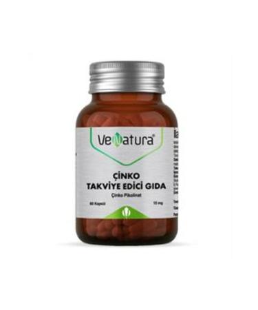 Venatura Zinc Picolinate Food Supplement 60 Capsules & FACE WASHING GEL 1x100ml (VN1229)