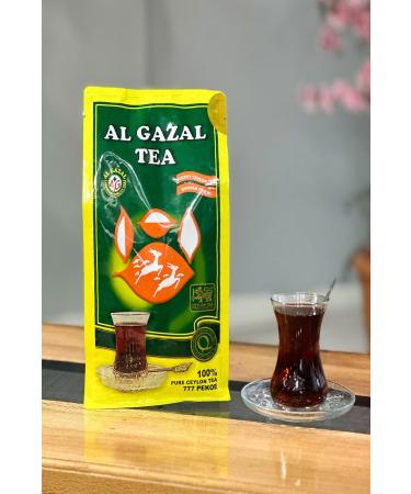 H LALPAK Al Gazal Tea 6 Packs 400gr Imported Tea (100% PURE SEYLAN 777 PEKOE) - Buy Online on GoSupps.com
