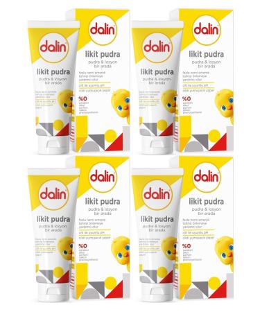 Dalin Liquid Powder 100GR (Powder and Lotion in One) (Set of 4)