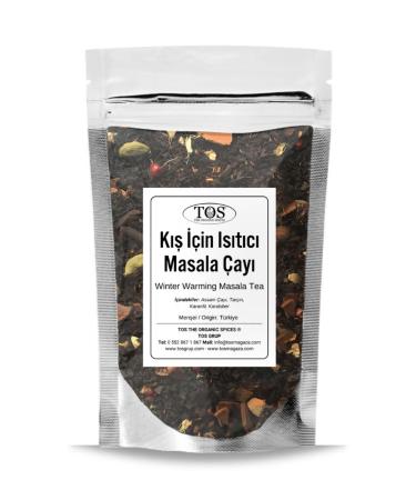 TOS The Organic Spices Winter Warming Masala Tea 250 gr (1st Quality) Winter Warming Masala Tea