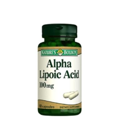 Nature's STD Nature's Bounty Alpha Lipoic Acid 100 mg 60 Capsules (SINGLE)
