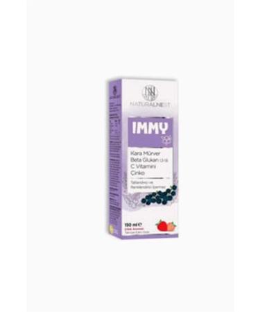 Natural STD Natural Nest Immy Strawberry Flavored Syrup 150 ml (SINGLE)