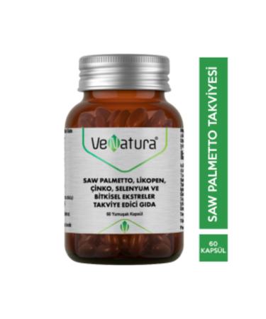 NOVAFACE STD Venatura Saw Palmetto Lycopene Zinc Selenium 60 Capsules (SINGLE)
